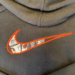 Custom Embroidered Nike Naruto x Itatchi Hoodie Large